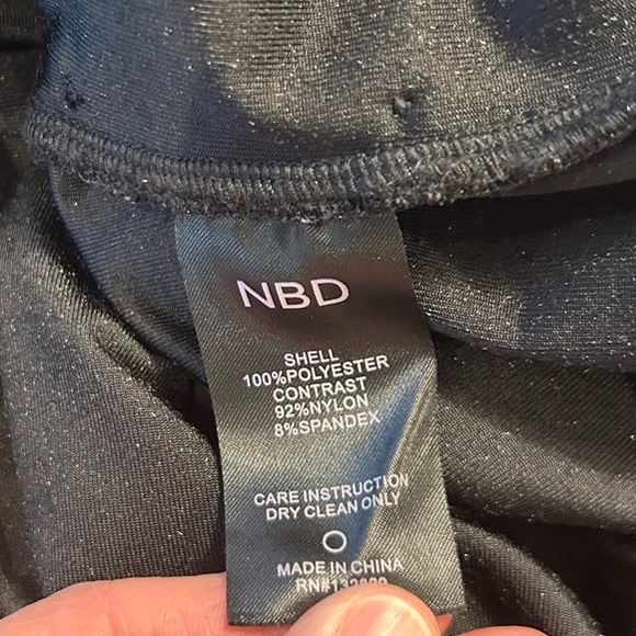 NBD Black Mariella Bodycon Velvet Dress - Picture 11 of 11